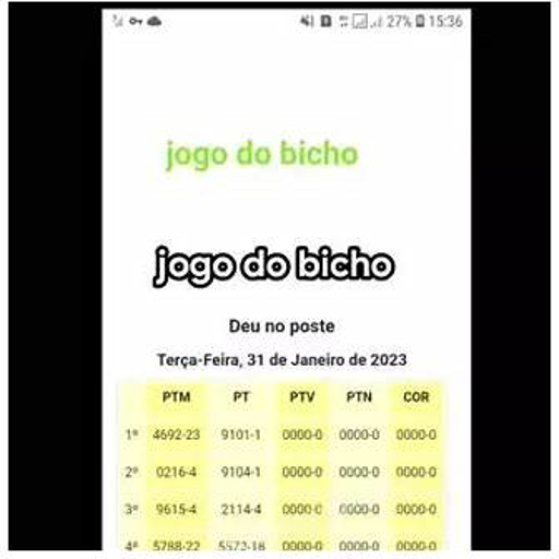 deu poste ontem